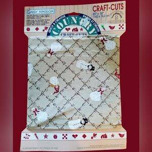 Daisy Kingdom Cotton Fabric Frosty Friends Lattice 45" 34108 Past And Present